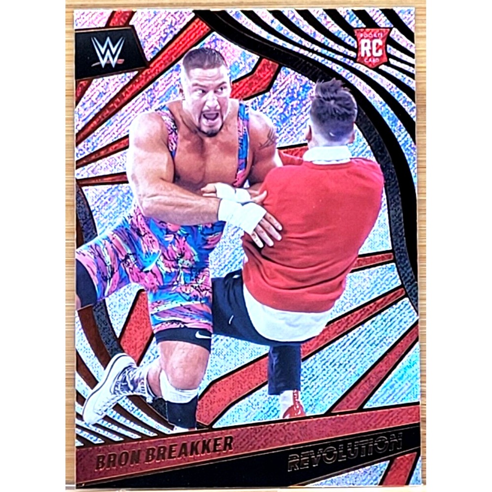 2022 PANINI REVOLUTION WWE‎ BRON BREAKKER ROOKIE RC CARD